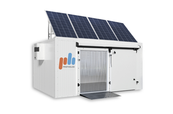 Холодильные камеры с солнечными панелями